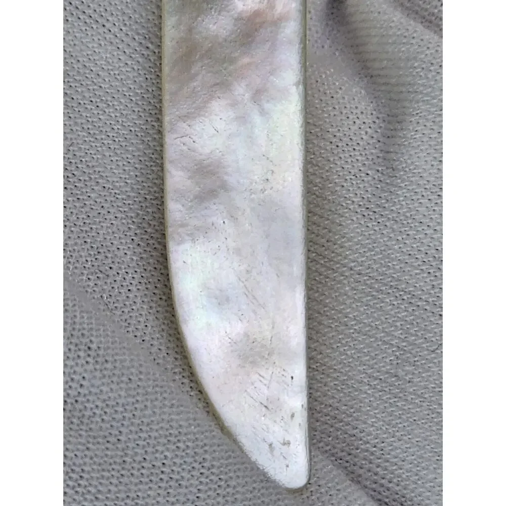 Vintage Hand Carved MOP Mini Knife